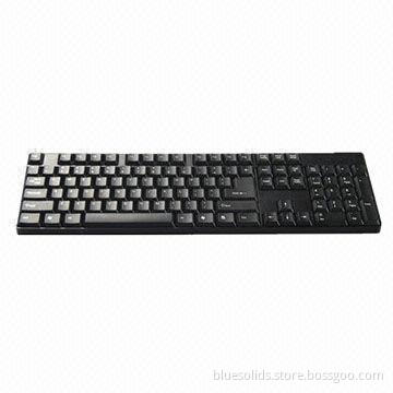 Keyboard with 10 Million Times, Key Stroke Lifespan, Made of ABS Recycle Material